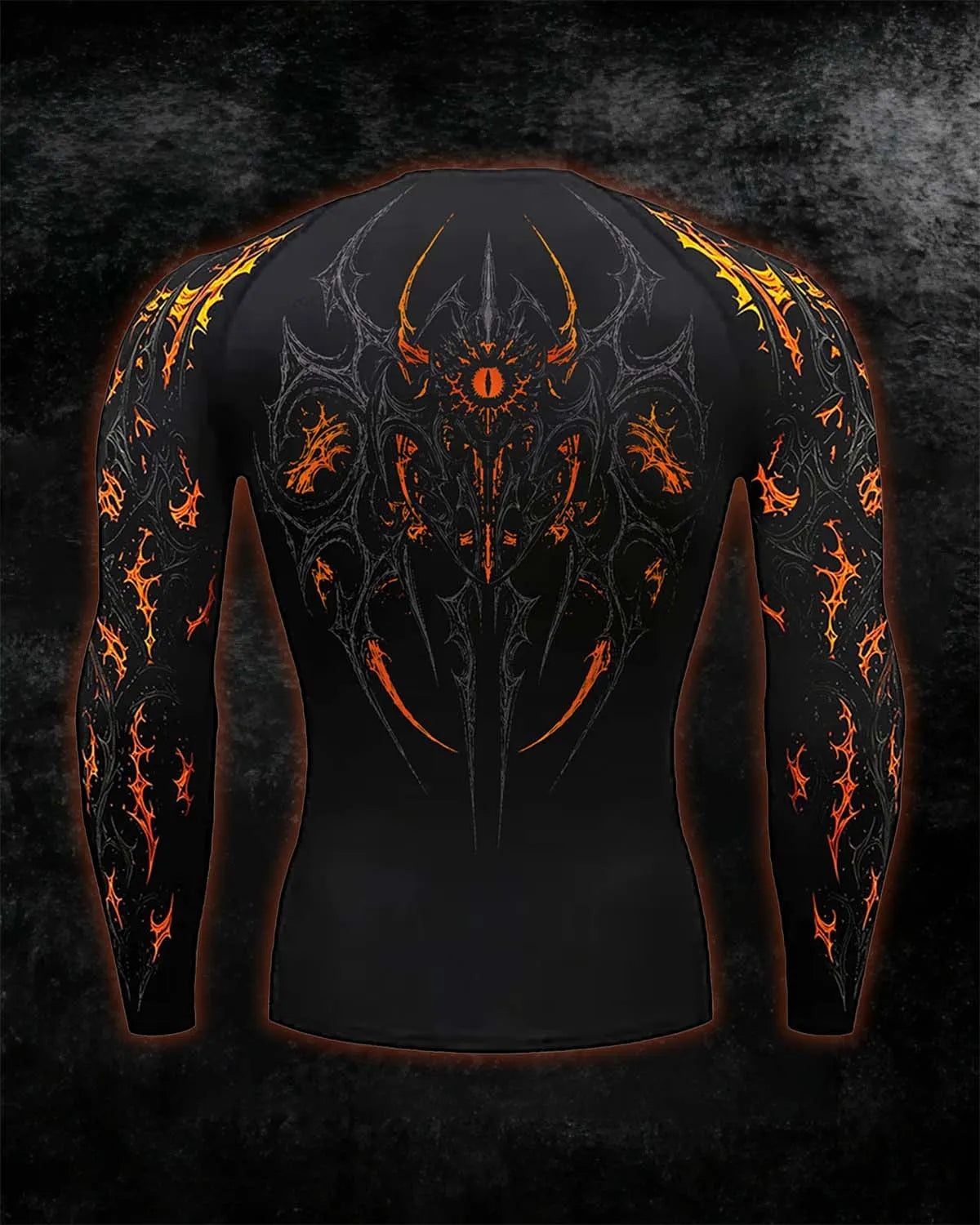 Void Eye Compression long sleeve [Inferno Orange]