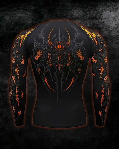 Void Eye Compression long sleeve [Inferno Orange]