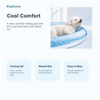 PawCove Gel Cooling Pet Bed for Dogs & Cats