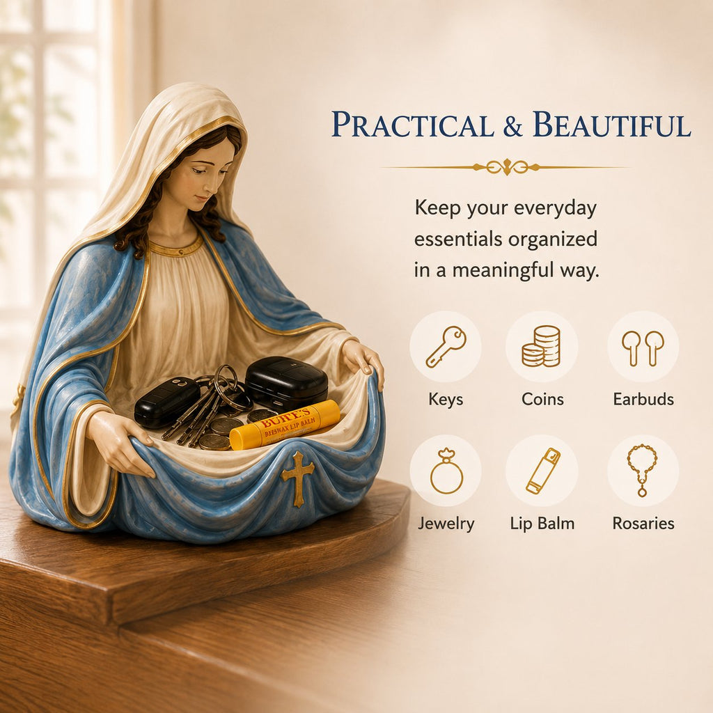 🔥Last Day 49% OFF - Handmade Virgin Mary Catch-All Bowl