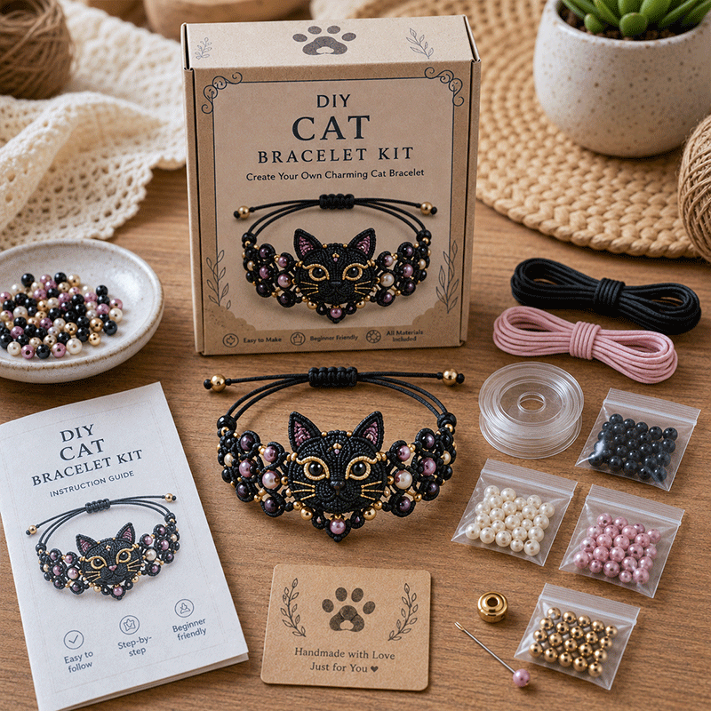 🔥50% Off Last Day - BUY 3 GET 1 FREE🐙DIY Beaded Bracelet Making Kit