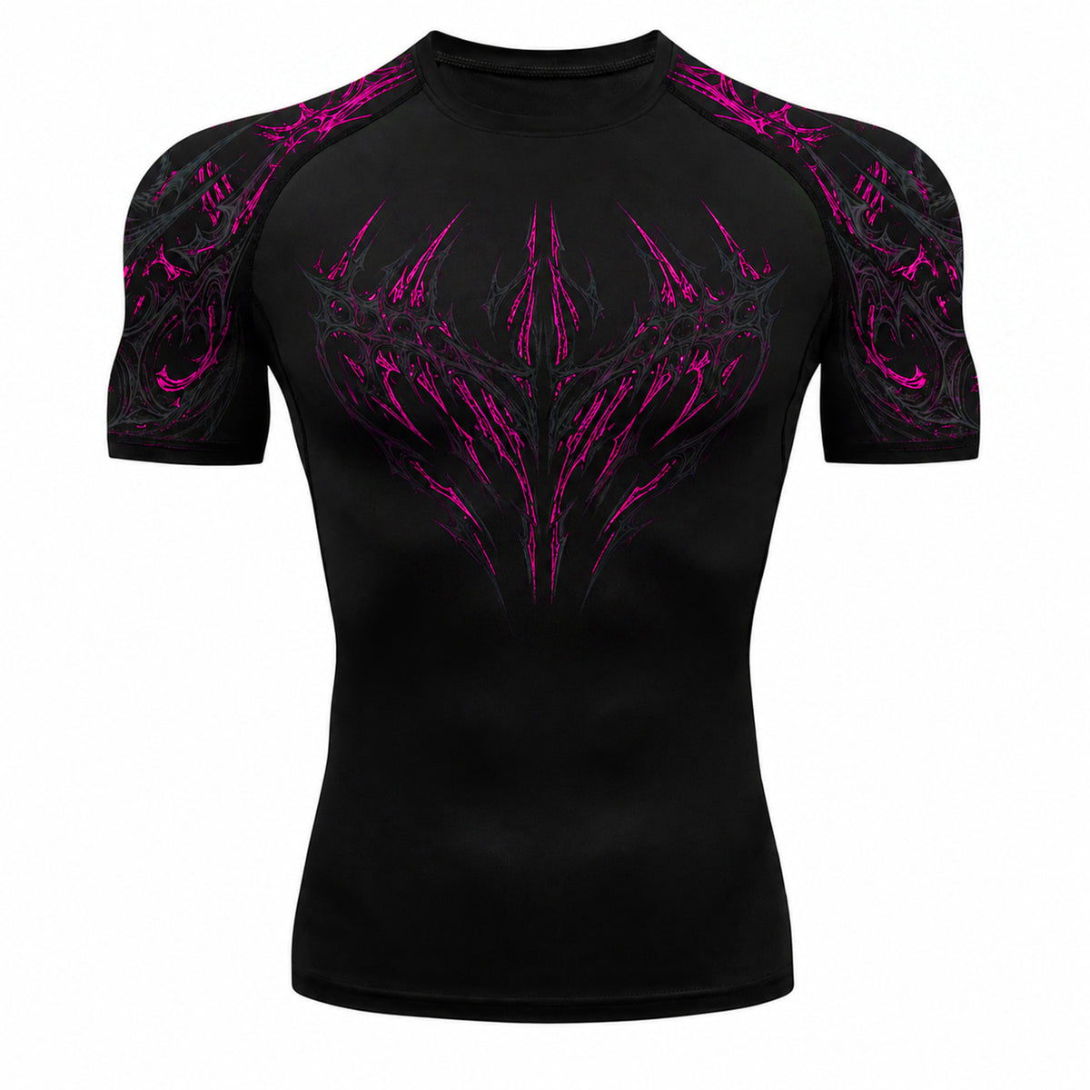 Void Eye Compression Tee [Neon Magenta]