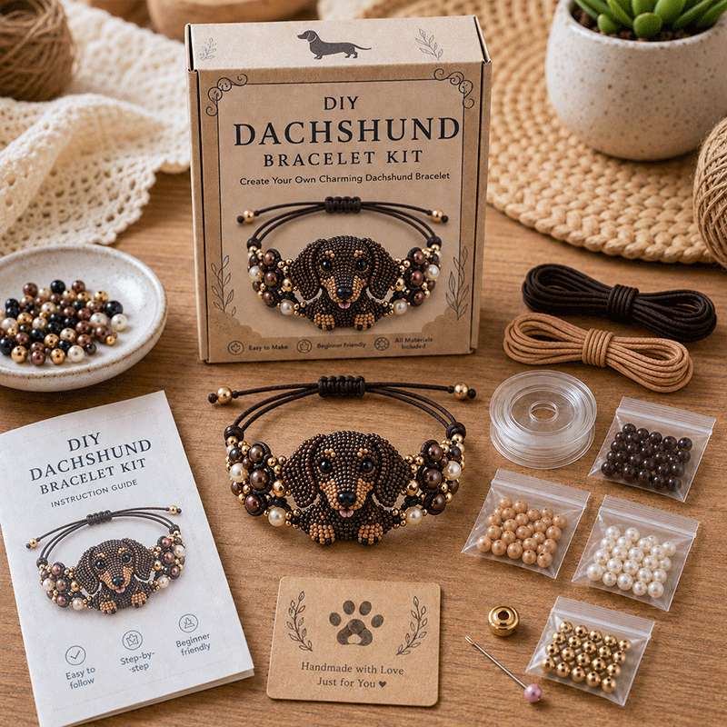 🔥50% Off Last Day - BUY 3 GET 1 FREE🐙DIY Beaded Bracelet Making Kit