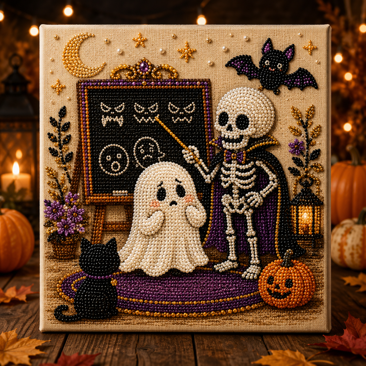🎃 Absurd Halloween Moments Pearl Art Kit