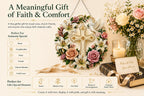 ✝️💐 Cross, Flowers & Dove Diamond Art Hanging Ornament Kit – A Relaxing DIY Craft Filled with Faith & Peace ✨🙏