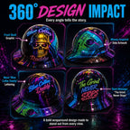 🔥Father‘s Day 50% OFF 👷‍♂️ Blue Collar Daddy Hydro-Dipped Hard Hat | Industrial Rigid Impact-Resistant Safety Helmet with Full-Wrap Gloss Artwork