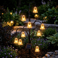 🎃 Halloween Solar Tree Stump Light – Cute Glowing Yard Decor & Pathway Lantern