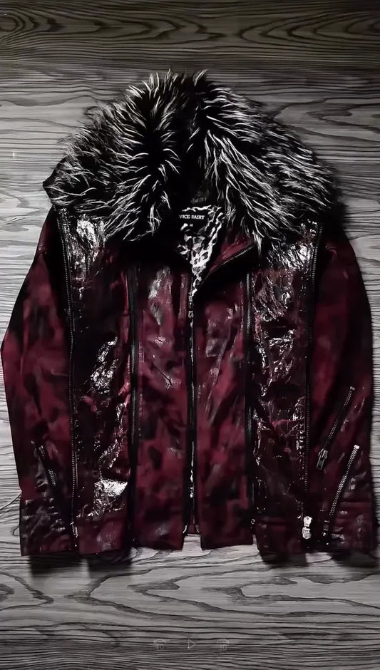 Red jacket