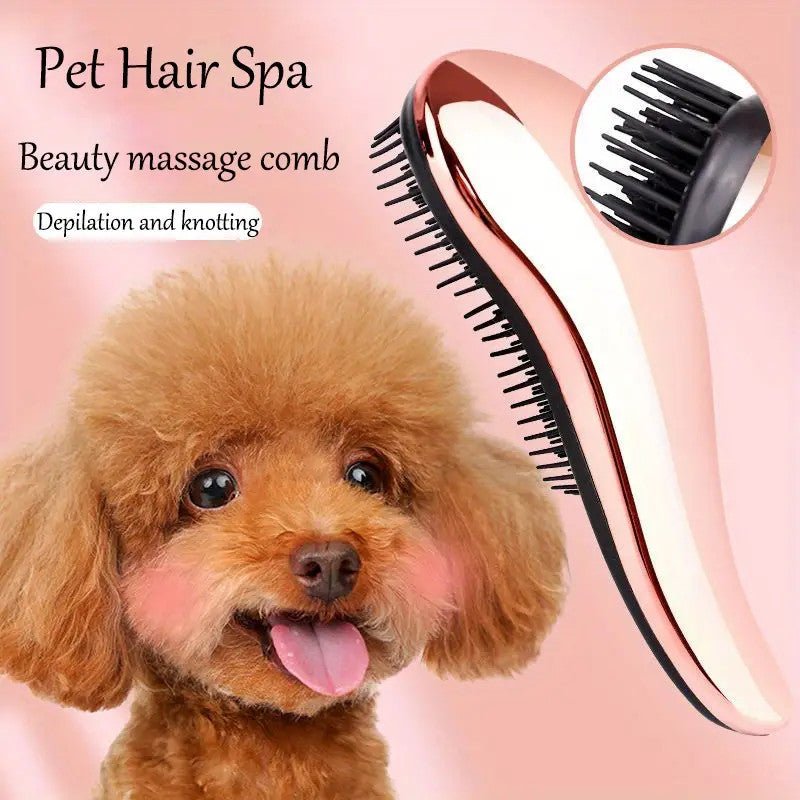 2-in-1 Grooming Comb and Massage Brush