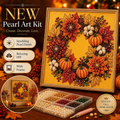 💥 Limited Time 49% OFF – 👻✨ Halloween Pearl Art DIY Kit – Create Spooky-Cute Magic