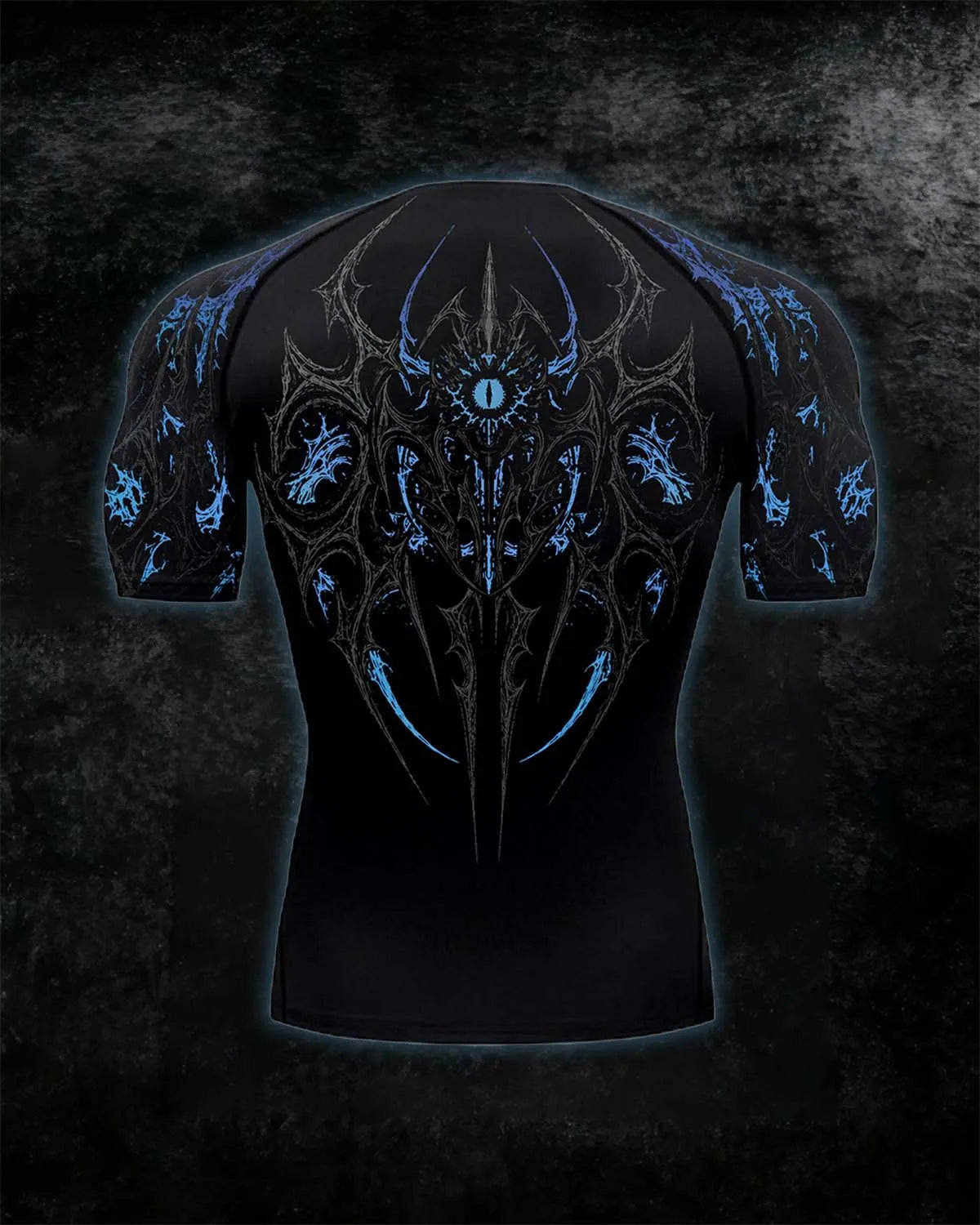 Void Eye Compression Tee [Frost Blue]