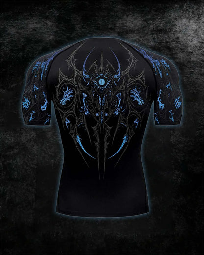 Void Eye Compression Tee [Frost Blue]
