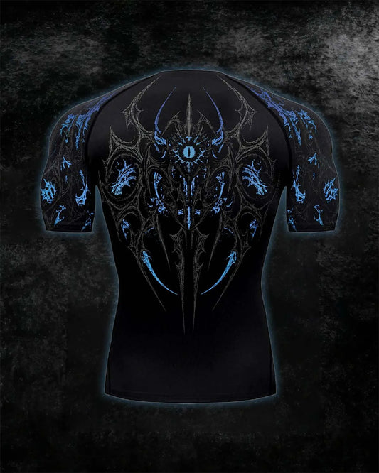 Void Eye Compression Tee [Frost Blue]