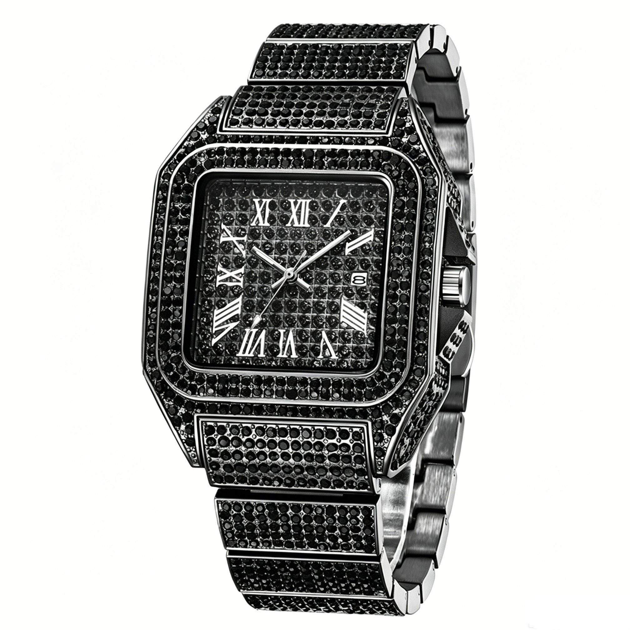 ✨Luxury Square Rhinestone Watch – Elegant Sparkle for Every Occasion✨