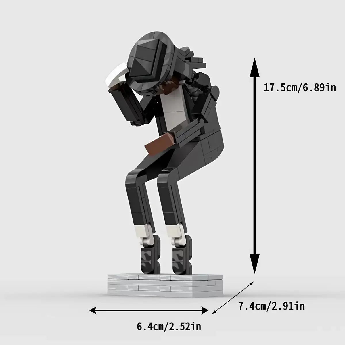 Building Block Toy for Assembling Michael Jackson, Classic Dance Pose Figure, Tribute to a Legendary Icon, Gift for Michael Jackson Fans