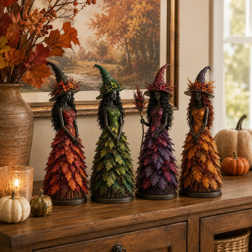 💥LAST DAY 49% OFF - 🧙 Enchanted Autumn Witch Figurine (📦Buy 2 Free Shipping)