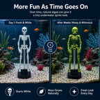 ⭐Up to 50% OFF – 2026 Sale🔥White Underwater Dancing Skeleton Bath Toy With Suction Base