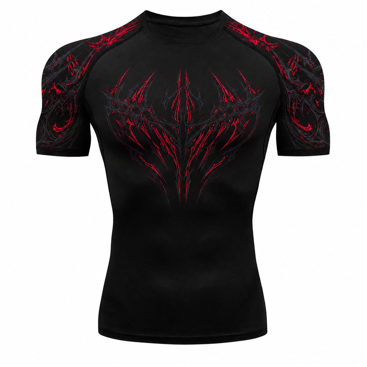 Void Eye Compression Tee [Blood Red]