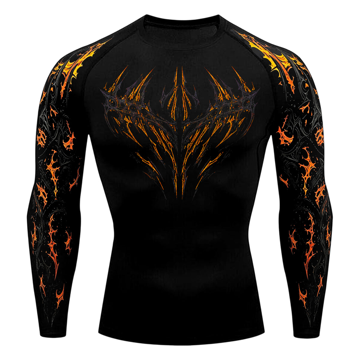 Void Eye Compression long sleeve [Inferno Orange]