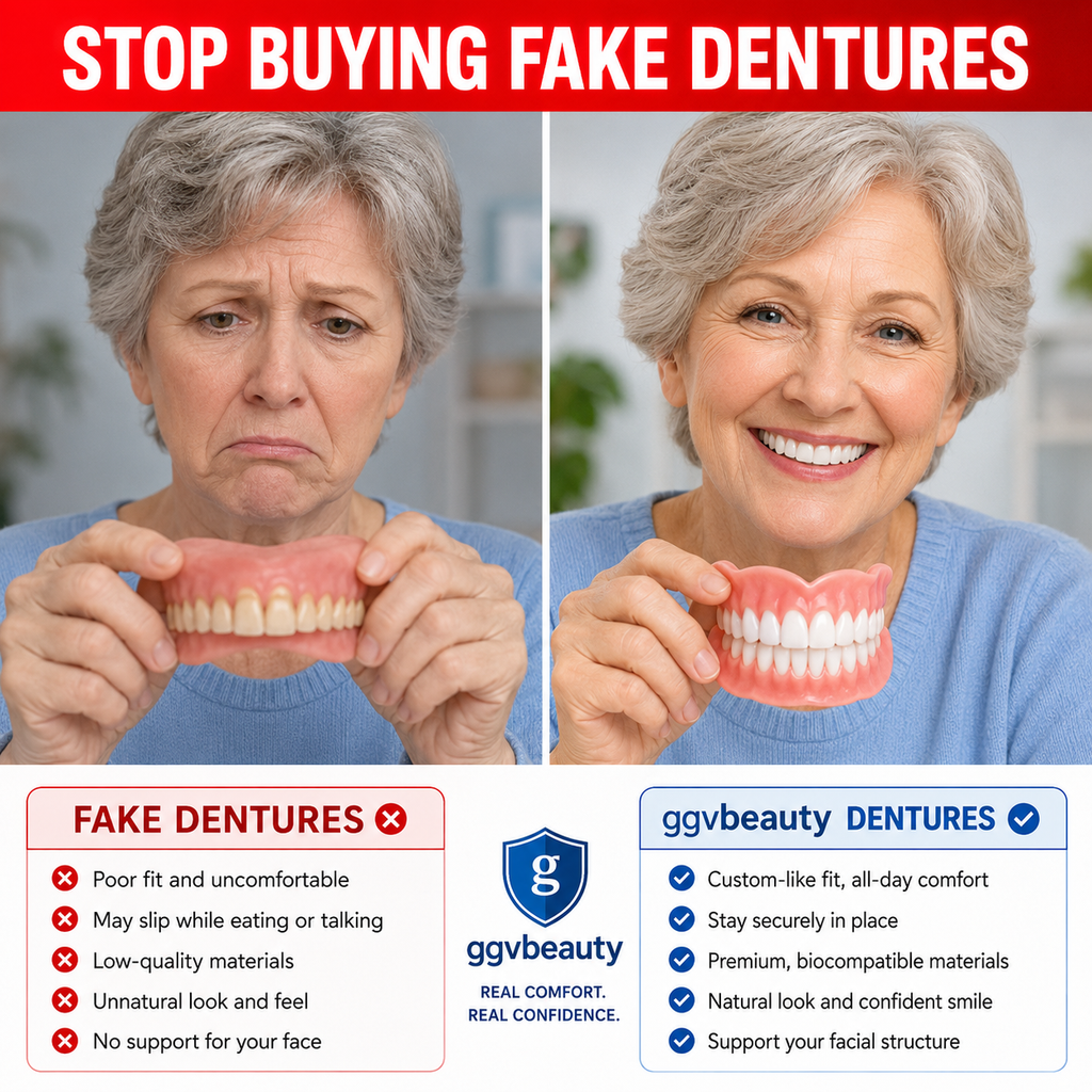 Custom-Fit Dentures for Everyday Comfort