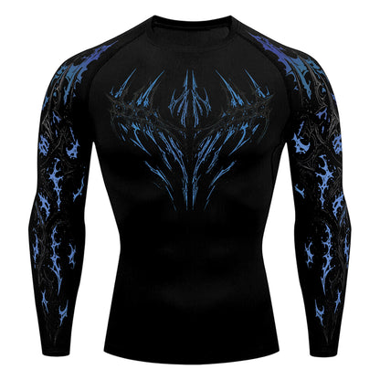 Void Eye Compression long sleeve [Frost Blue]