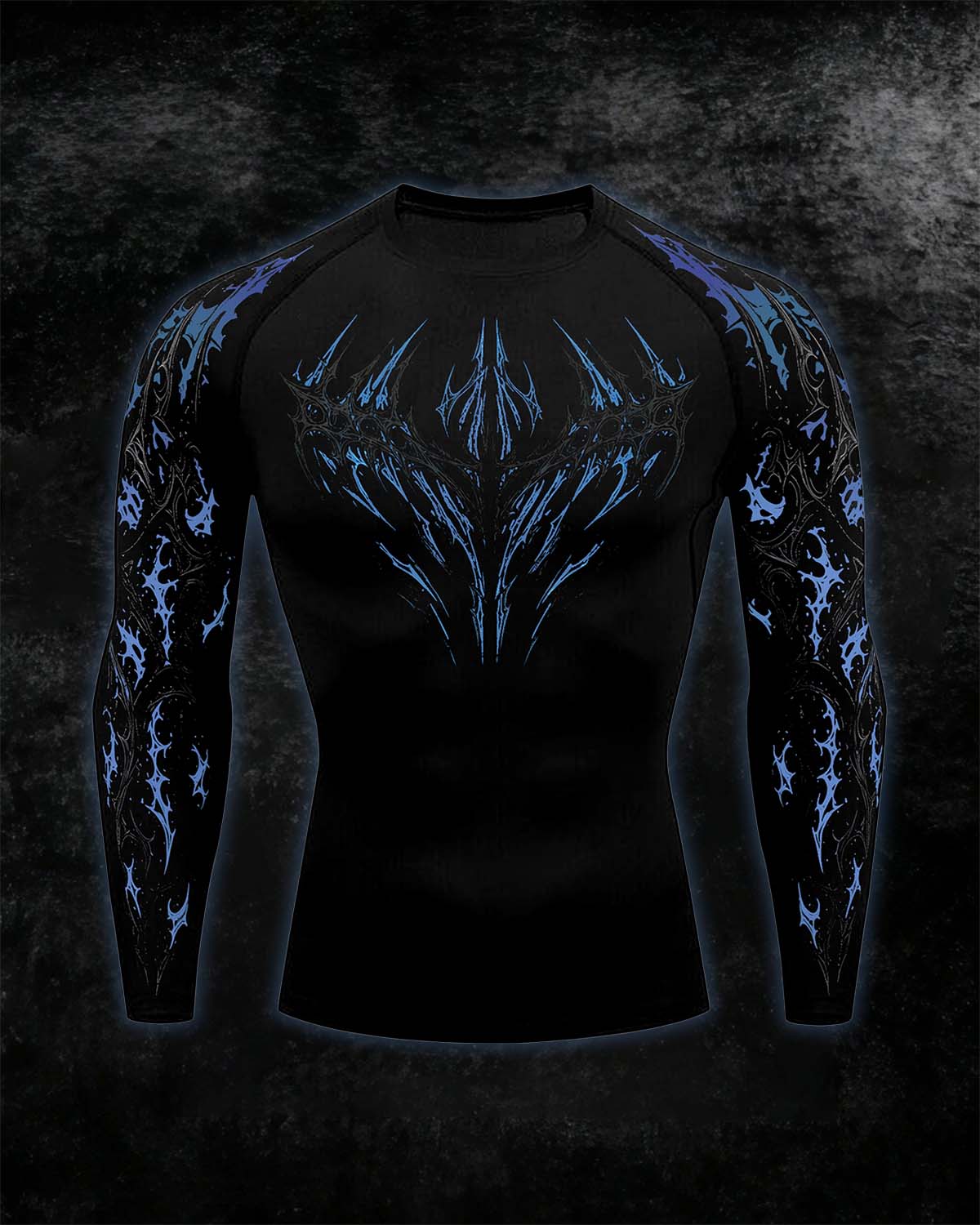Void Eye Compression long sleeve [Frost Blue]