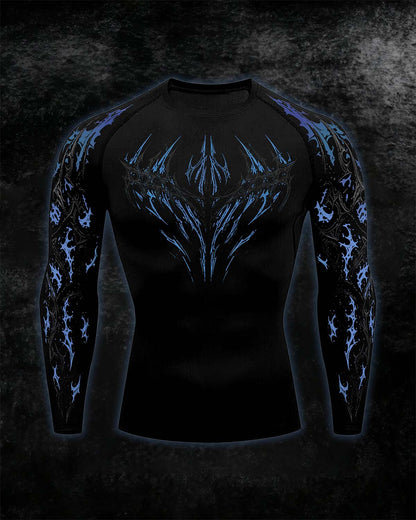 Void Eye Compression long sleeve [Frost Blue]
