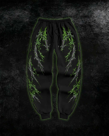 Dark Spine Jogger [Viridian]