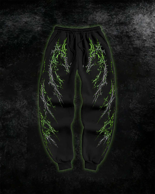Dark Spine Jogger [Viridian]