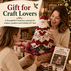 🔥Last Day 49% OFF ✨DIY Quilted Santa Christmas Tree Kit