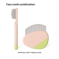 Pet Grooming Comb Set, Including Wide/Dense Pin Combs, Rake Combs, and Facial Combs, Comprehensive Care for Pet Hair 🐾