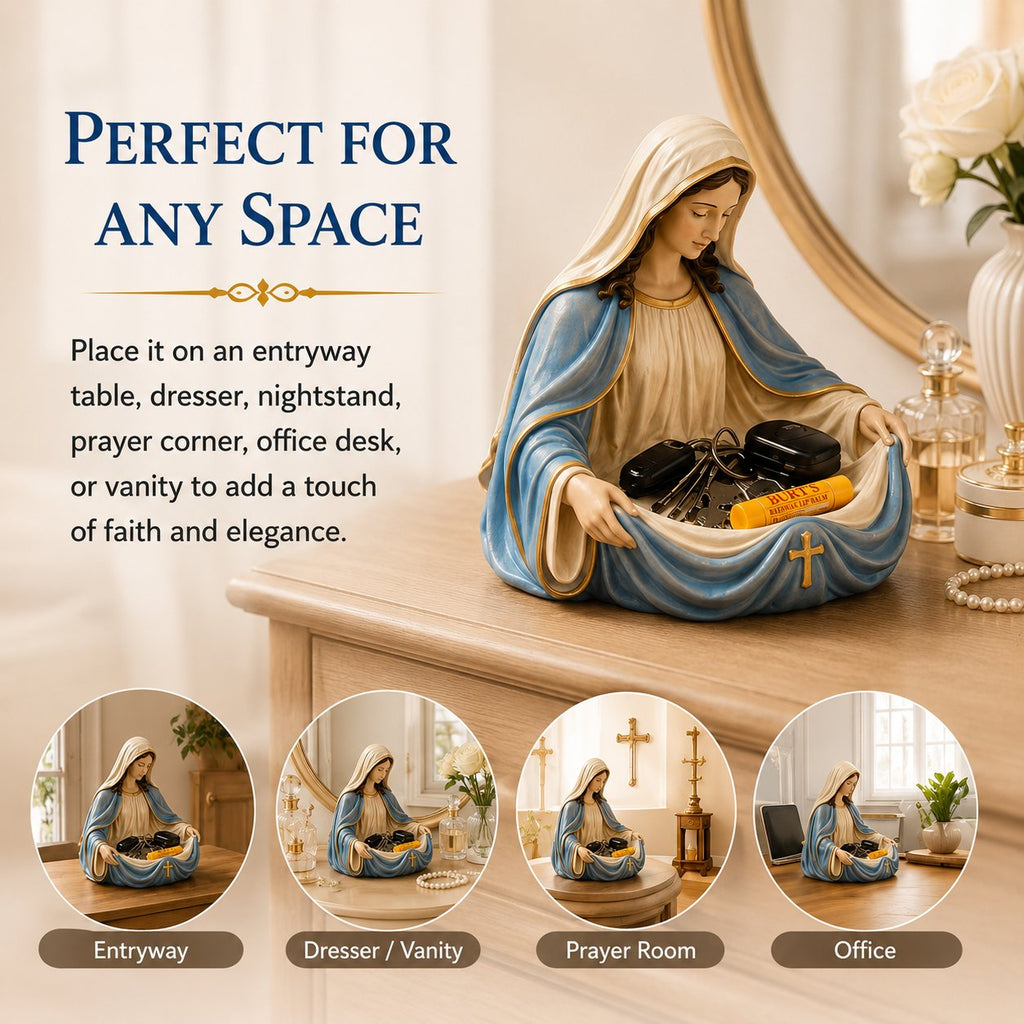 🔥Last Day 49% OFF - Handmade Virgin Mary Catch-All Bowl
