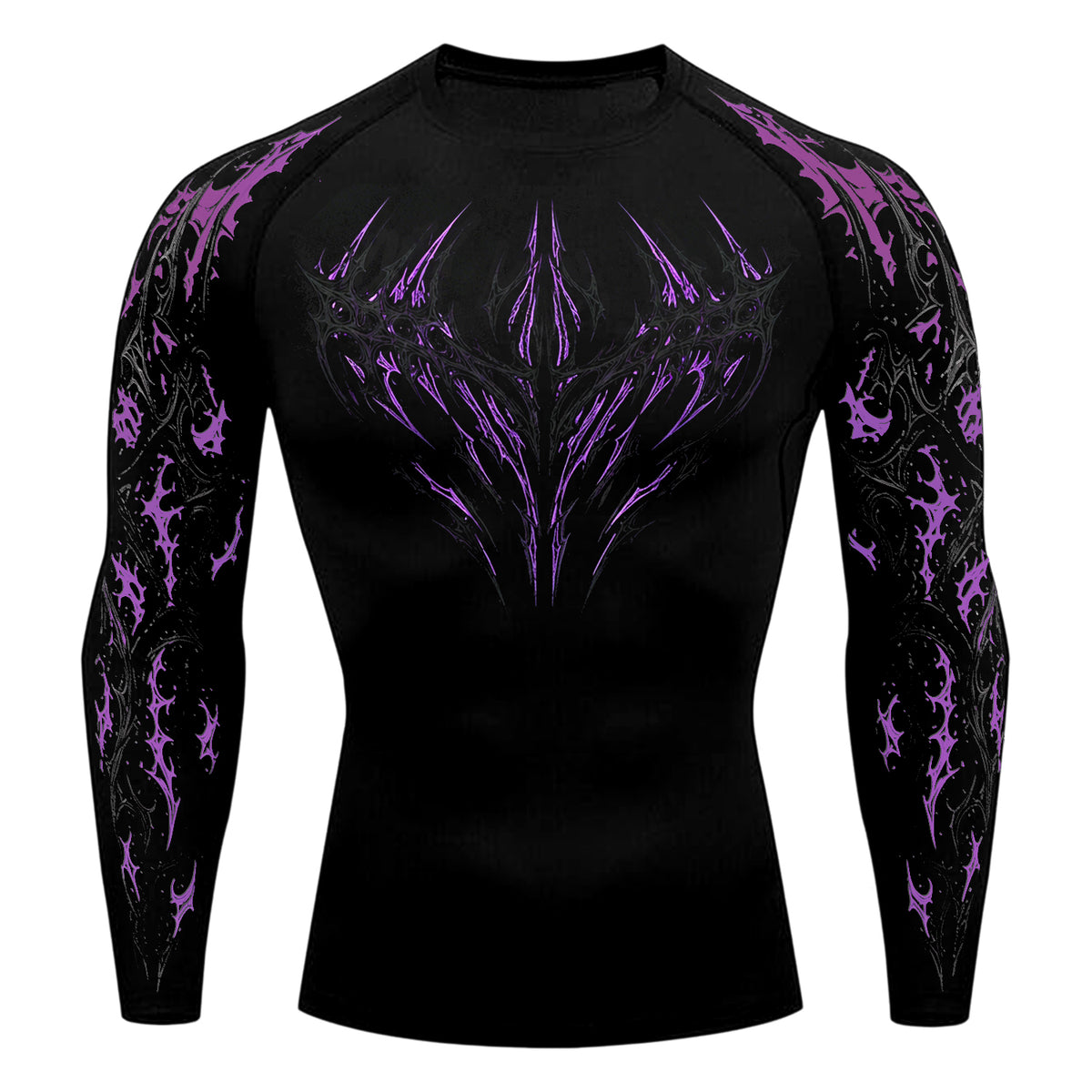 Void Eye Compression long sleeve [Shadow Violet]
