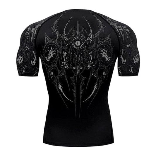 Void Eye Compression Shirt[Phantom Grey]