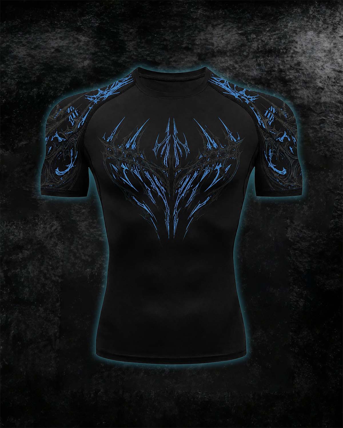Void Eye Compression Tee [Frost Blue]