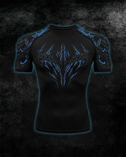 Void Eye Compression Tee [Frost Blue]