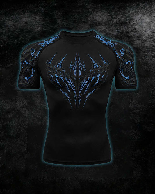 Void Eye Compression Tee [Frost Blue]