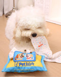 🔥Best Seller Deal🔥Wet Wipes Sniffing Toy for Dogs — Train Calm, Focused Play