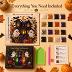 🔥LAST DAY 50% OFF - 🎃Halloween Pearl Diamond Art DIY Kit👻 (No Mess, Beginner)