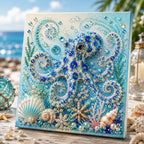 🔥 Last Day 49% OFF - 🌊✨ Ocean Theme Pearl Art DIY Kit – Relaxing DIY Craft to Create Stunning Coastal Artwork (📦Buy 2 Free Shipping)