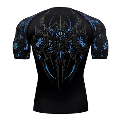 Void Eye Compression Tee [Frost Blue]