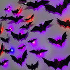 🎁Hot Sale Promotion 49% OFF🔥 3D Bat Light Design LED Decorations (contains three sizes: large, medium and small)