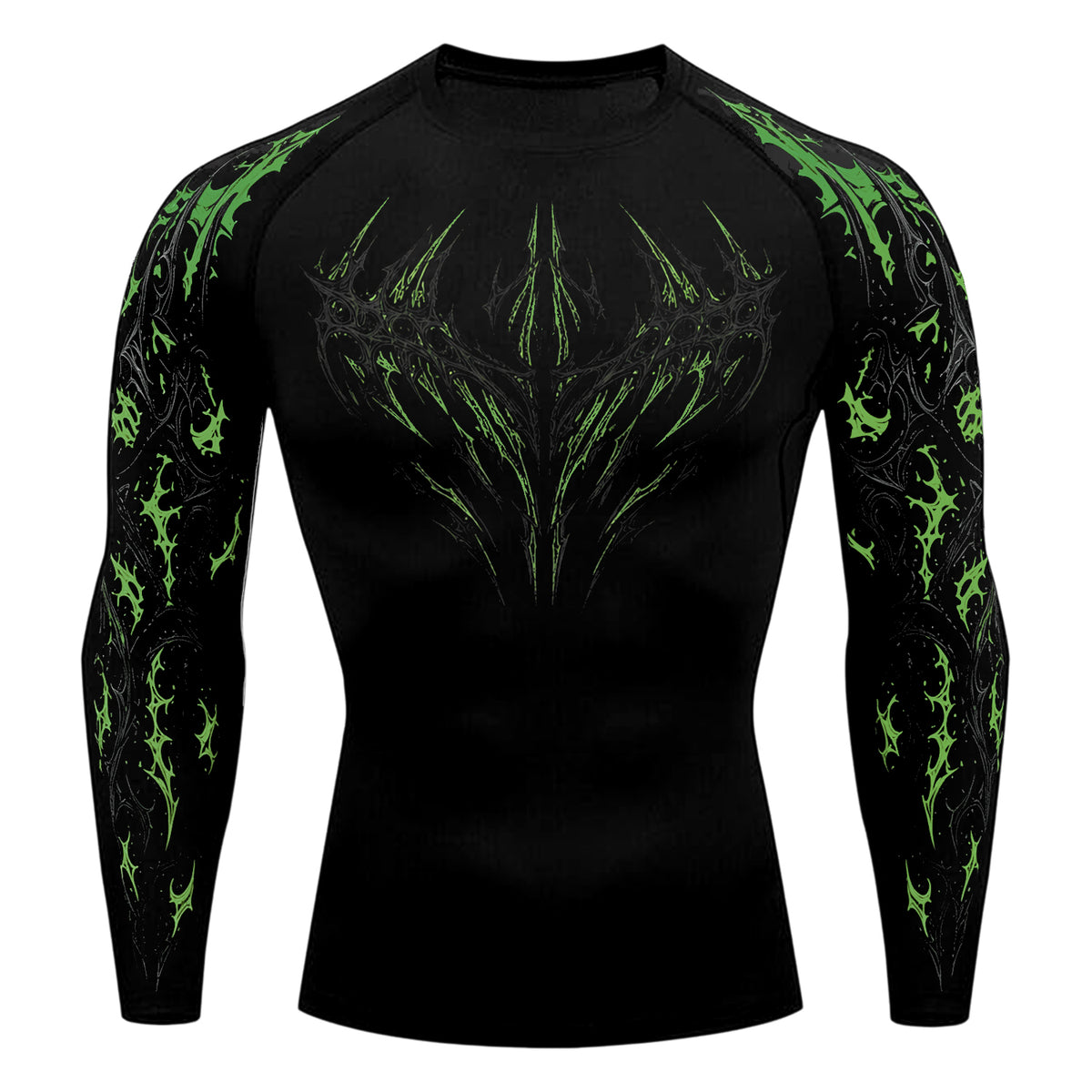Void Eye Compression long sleeve [Acid Green]