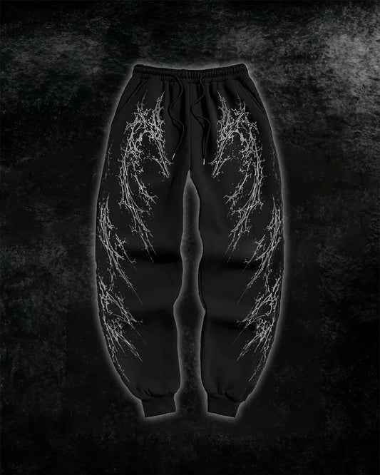 Dark Spine Jogger [Ash Silver]