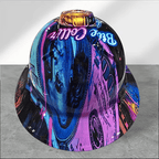 🔥Father‘s Day 50% OFF 👷‍♂️ Blue Collar Daddy Hydro-Dipped Hard Hat | Industrial Rigid Impact-Resistant Safety Helmet with Full-Wrap Gloss Artwork