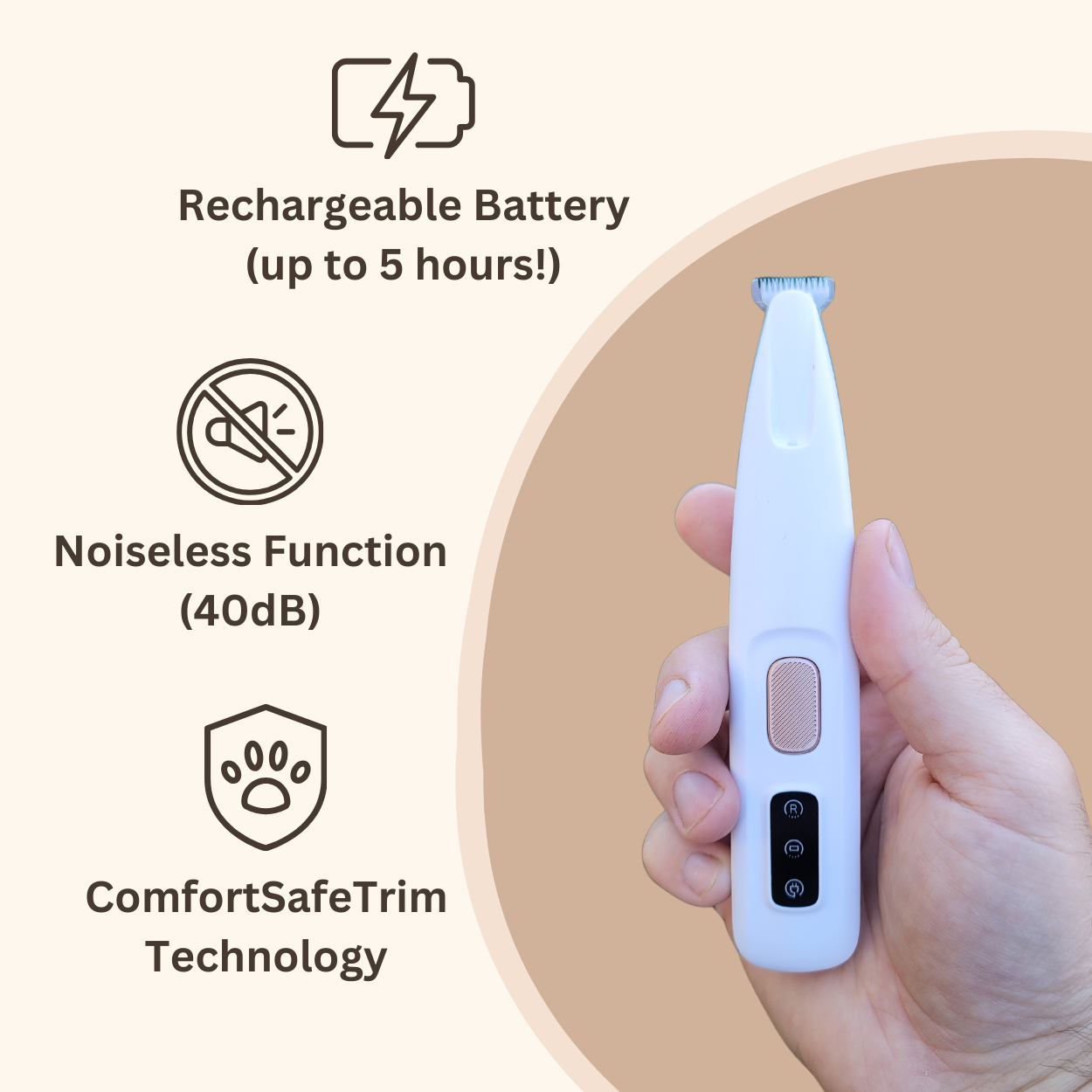 3 in 1 Electric Dog Trimmer