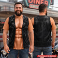 Custom Funny Muscle Shirt - Personalized Gifts For Man, Motrocycle Lover