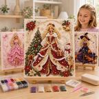 Last Day 49% OFF - Fashion Doll Pearl Art DIY Kit