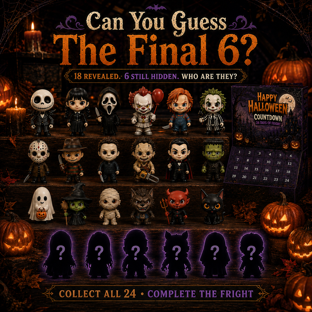 🔥Limited 50% OFF👻Spooky Countdown 🕯️|🎃 24 Days of Halloween Surprises👻One Surprise a Day.🔥 Endless Halloween Fun.🌟