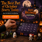 🔥Limited 50% OFF👻Spooky Countdown 🕯️|🎃 24 Days of Halloween Surprises👻One Surprise a Day.🔥 Endless Halloween Fun.🌟